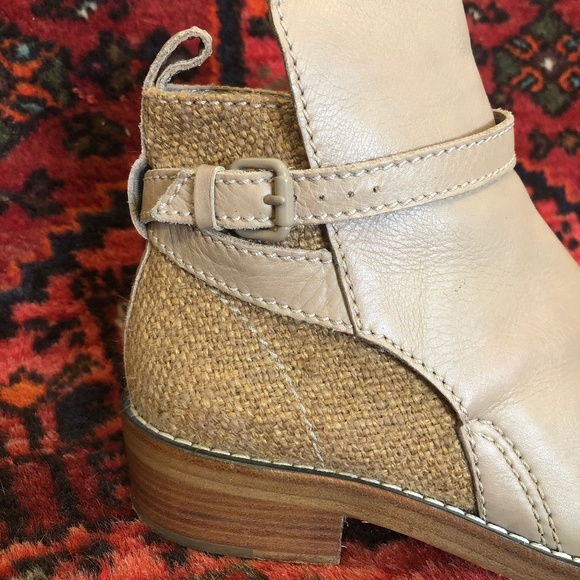 Tan Leather Acne 'Clover' Ankle-Boots - Picture 7 of 11